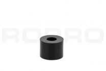 PVC Buche schwarz 20 x 15 x 8.5 mm