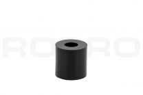 PVC Abstandshülsen schwarz 20 x 20 x 8.5 mm