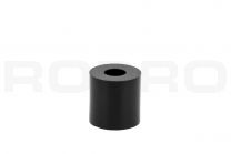 PVC Buche schwarz 20 x 20 x 8.5 mm