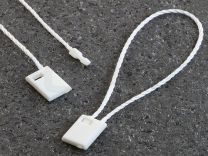 Cords with box, 120 mm long, white