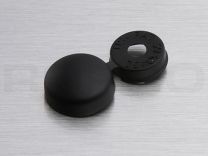 Plastic screw covers Rodykap black