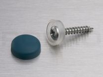 Afdekkapjes Snap Cap 16mm Teal Blue