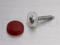 Afdekkapjes Snap Cap 16mm Smith Red