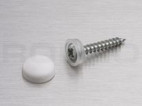 Afdekkapjes Snap Cap 13,2mm White