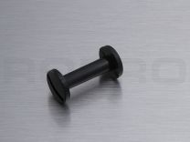 bookscrew nylon black 5 x 20 mm