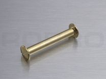 bookscrew brass 5 x 25 mm