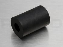 PVC Buche schwarz 20 x 30 x 8.5 mm