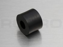 PVC Buche schwarz 20 x 15 x 8.5 mm