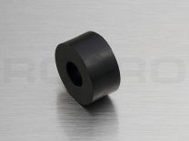 PVC douilles noir 20 x 10 x 8.5 mm