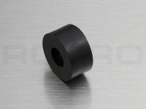 PVC Buche schwarz 20 x 10 x 8.5 mm