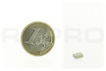 Bloc magnétique 6x4mm, épaisseur 1mm, H44