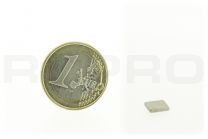 Bloc magnétique 7x6mm, épaisseur 1,2mm, N50