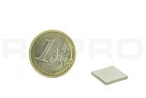 Magneetblok 13x13mm, 1,5mm dikte, N35