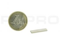 Magneetblok 20x5mm, 1,5mm dikte, N35