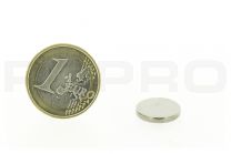 Disques magnétiques diamètre 14mm, épaisseur 2mm, N35