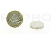 Magneetschijfjes 20mm diameter, 3mm dikte, N35