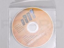 CD-Hoes, zelfklevend 91 x 91 mm, voor 1 mini-cd, met klep