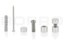 Miniplex+ 9mm aluminium épaisseur 7-12mm avec entretoise 8mm