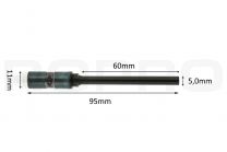 Paper drillbits RT1 5mm x 60mm