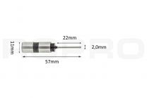 Papierbohrer Standard 2mm x 22mm