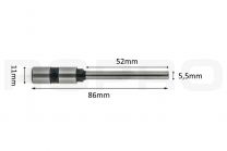 Paper drillbits standard 5,5mm x 52mm