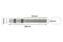 Paper drillbits standard 9,5mm x 52mm