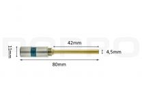 Papierbohrer titanium coating 4,5mm x 42mm