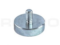 Pot magnet 20x7mm with M4x8,5mm, 12kg