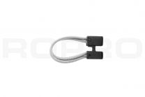Qfix Spanngummi Stormfix Ecke Schwarz 8x180 mm