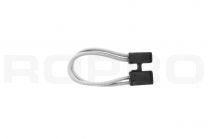Qfix Spanngummi Stormfix Ecke Grau 8x200 mm