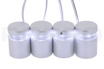 LED afstandhouders 25x25 met wit licht Quattrofix