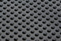 Stootdopjes 8mm bol 2,2mm hoog noir 480pcs