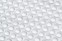 Stootdopjes 11,1mm bol 5mm hoog transp. 276pcs