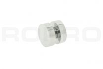 Robuuste afstandhouder 24x7x4mm chroom