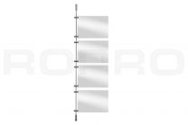 Window presentation rod system 100cm extension set 4