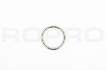 Ronde ring 20x3mm vernikkeld