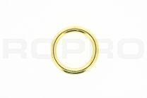 Ronde ring 25x5mm messing