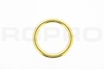 Ronde ring 30x5mm messing