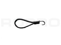 Qfix Bungee loop with hook SH black 6x300 mm