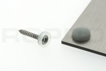 Afdekkapjes Snap Cap 13,2mm Silver Grey