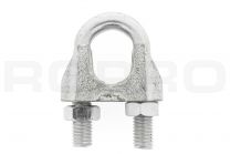 Wire rope clamp 26mm galvanized