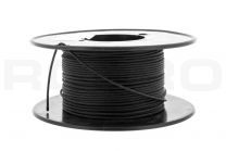 Câble en acier 1,5mm, rouleau 50m noir