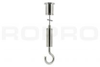Steel cable suspension set 12 with hook