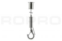 Steel cable suspension set 13 with closed hook