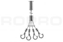 Kit de suspension par câble 23 avec fendeur & 4x 40cm câbles