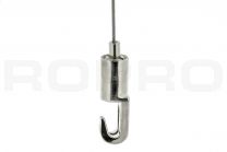 Steel cable hook H2 for 1,8-2mm wire