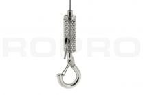 Steel cable hook H5 for 1.2-1.5mm wire, closed hook