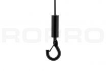 Steel cable hook H8 for 1.2-1.5mm wire, closed hook