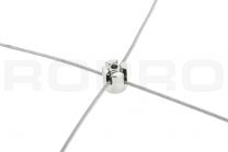 Steel cable cross piece G17 for 1-2mm wire