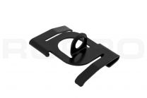 Suspended ceiling clip with 6.3mm eye black